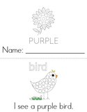 Purple Dot Painting Book