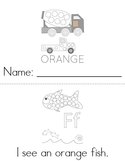 Orange Dot Painting Book