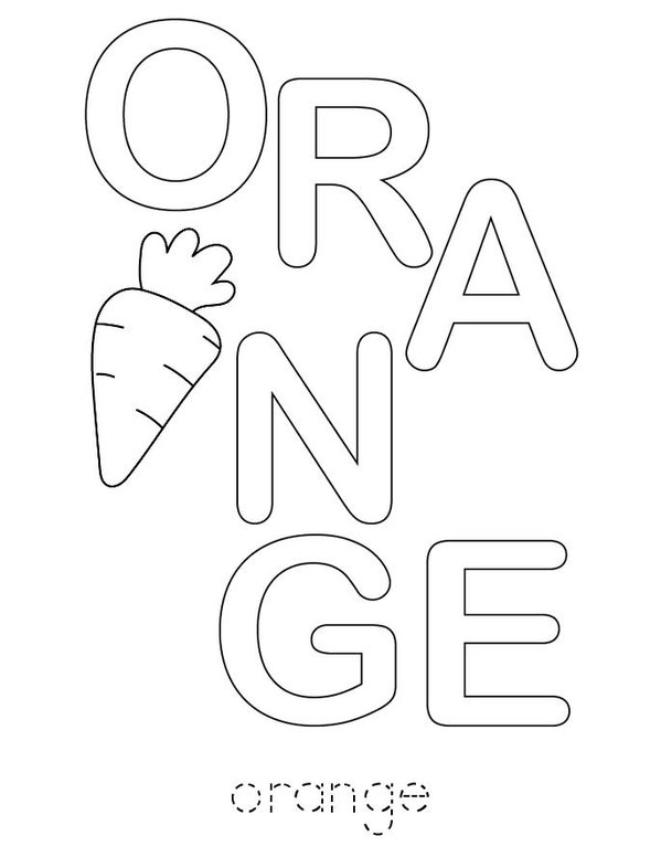 Paint the Color Words Mini Book - Sheet 4