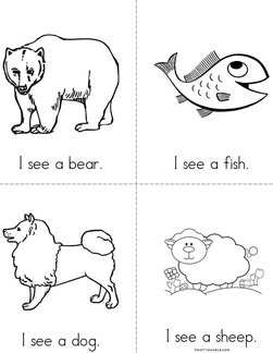 I see (animals) Book