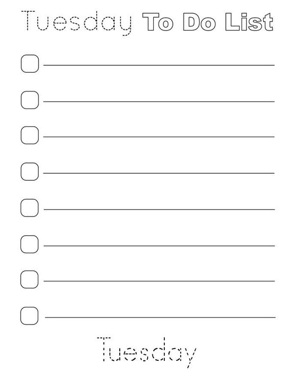 Daily To Do List Mini Book - Sheet 3