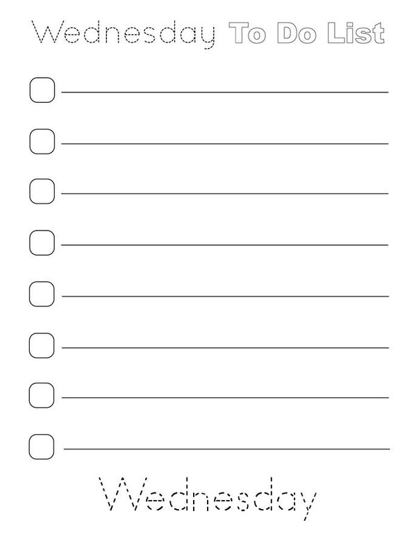 Daily To Do List Mini Book - Sheet 4