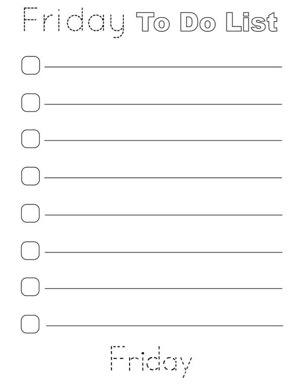 Daily To Do List Mini Book - Sheet 6