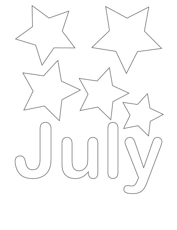 July Activity Mini Book - Sheet 2