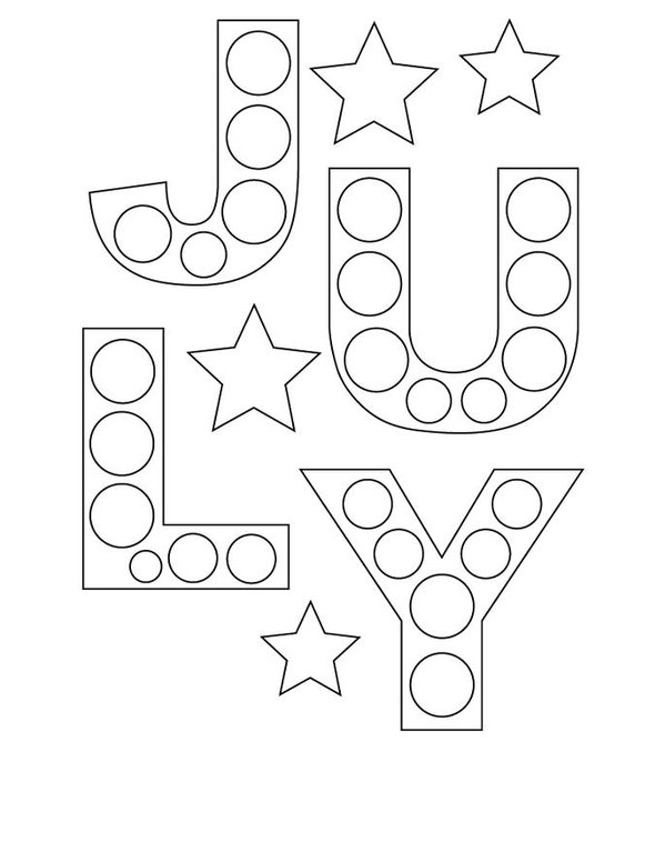 July Activity Mini Book - Sheet 7