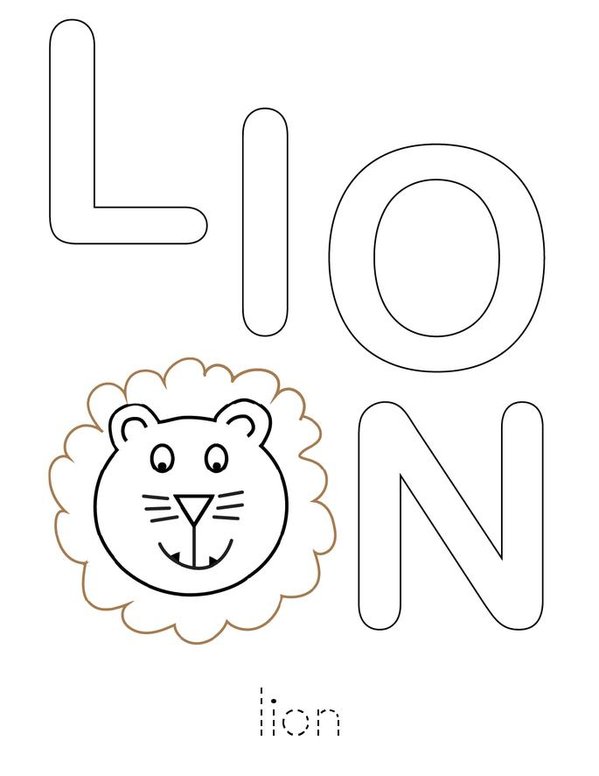 My Animals Mini Book - Sheet 4