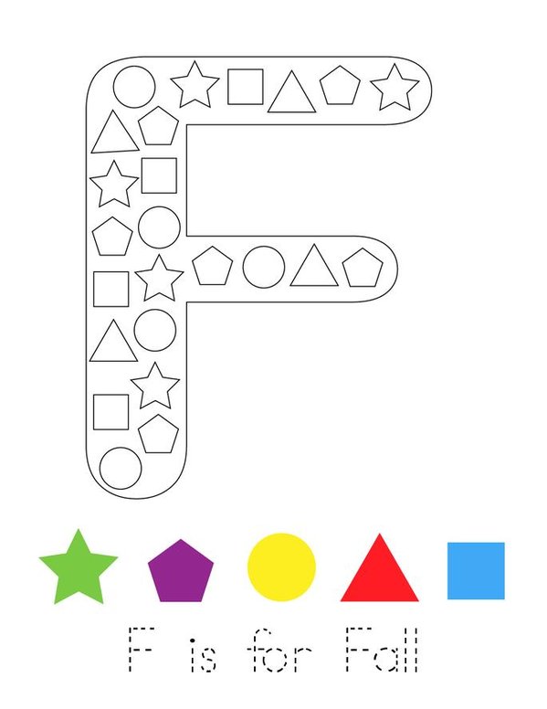 Fall Color by Code Mini Book - Sheet 1