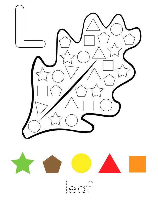 Fall Color by Code Mini Book - Sheet 3