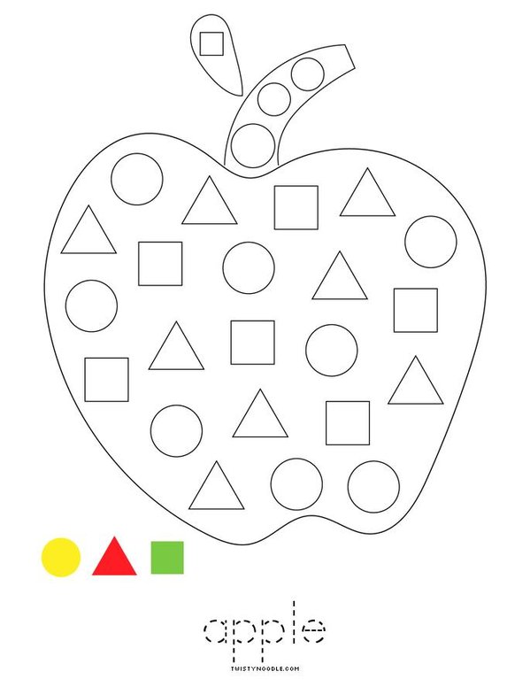 Fall Color by Code Mini Book - Sheet 4