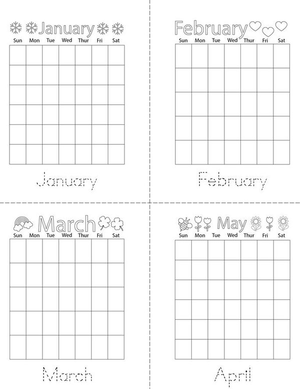 2026 Book Mini Book - Sheet 1