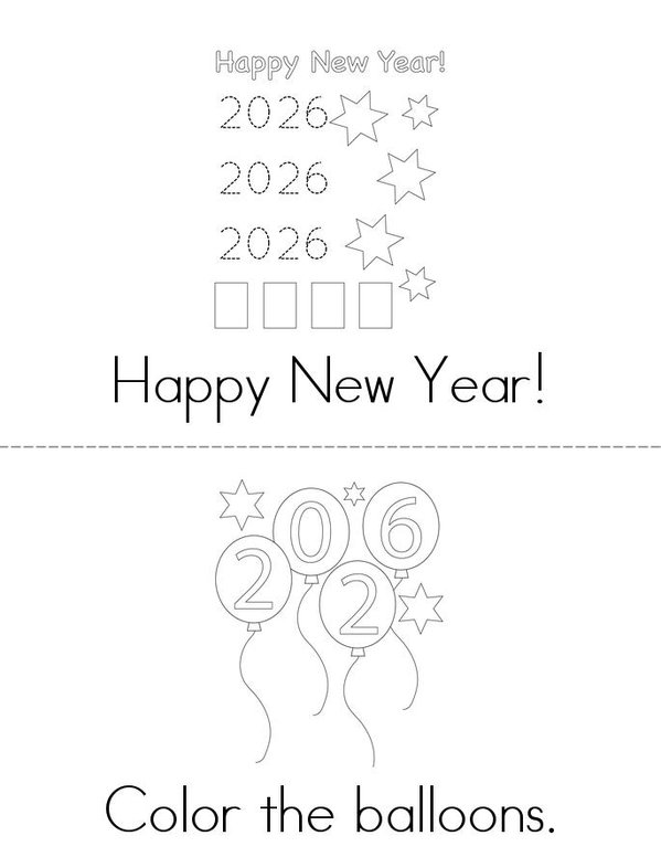 2026 Mini Book - Sheet 1