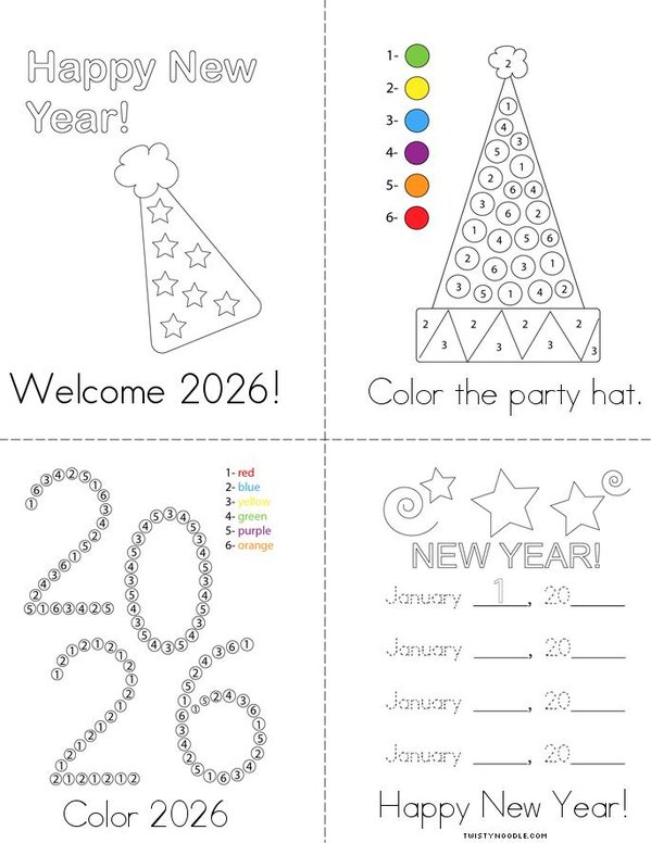 Welcome 2026! Mini Book