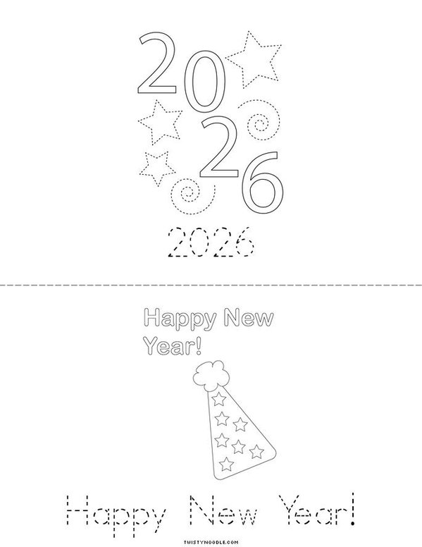 Chinese New Year 2026 Mini Book - Sheet 2