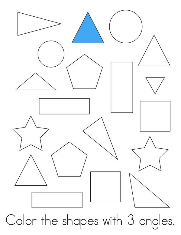 Counting Angles Mini Book - Sheet 2