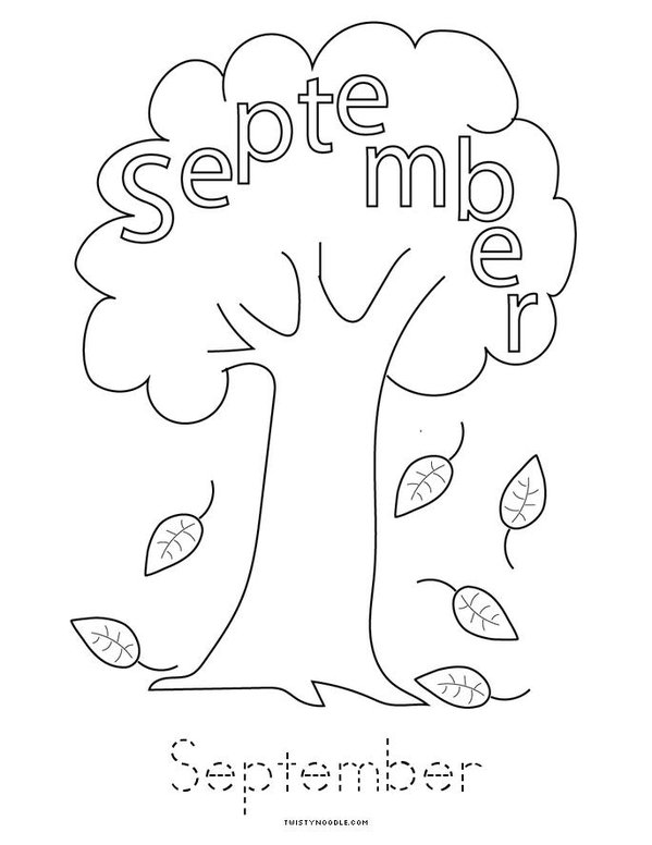 September Activity Mini Book - Sheet 4
