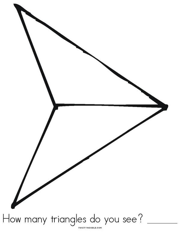 Triangle Mini Book - Sheet 4