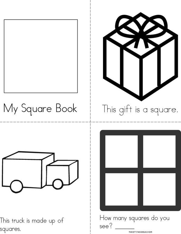 Square Mini Book