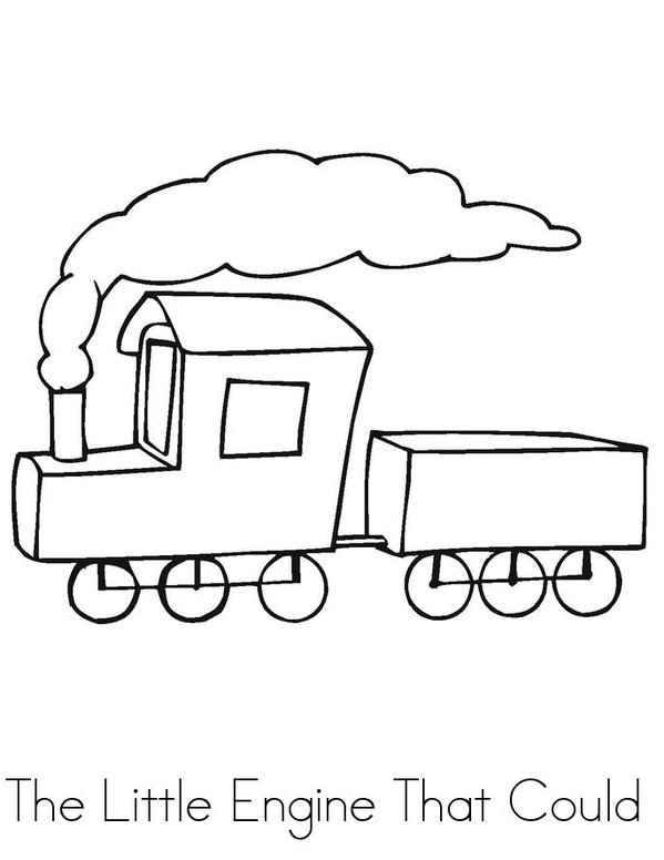 The Little Engine That Could Mini Book - Sheet 1