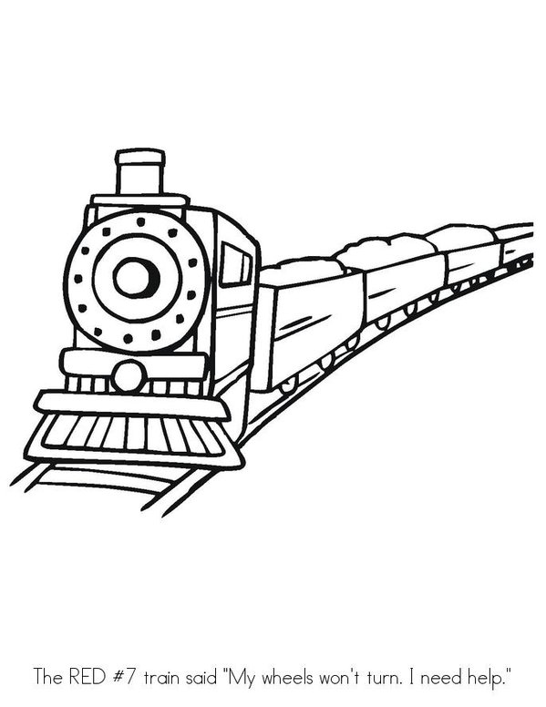 The Little Engine That Could Mini Book - Sheet 2