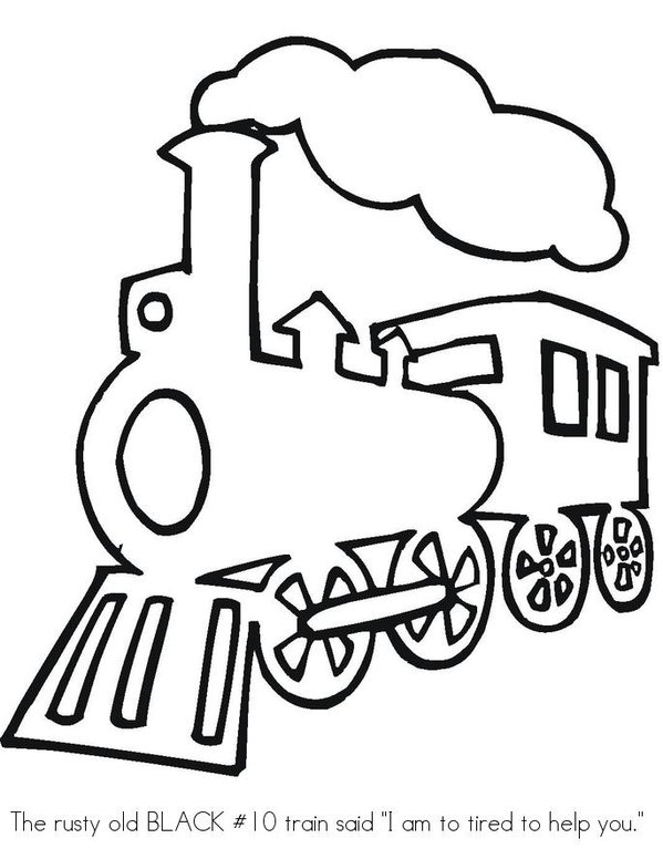 The Little Engine That Could Mini Book - Sheet 5