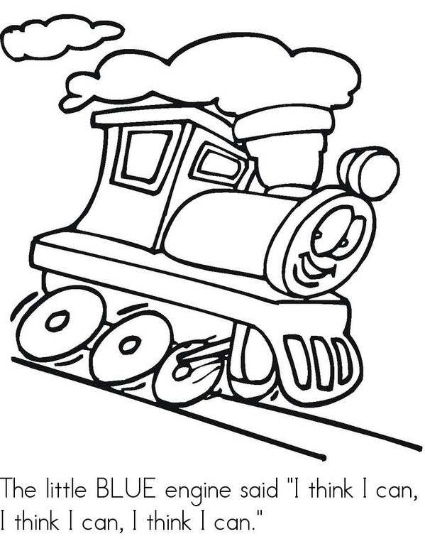 The Little Engine That Could Mini Book - Sheet 6