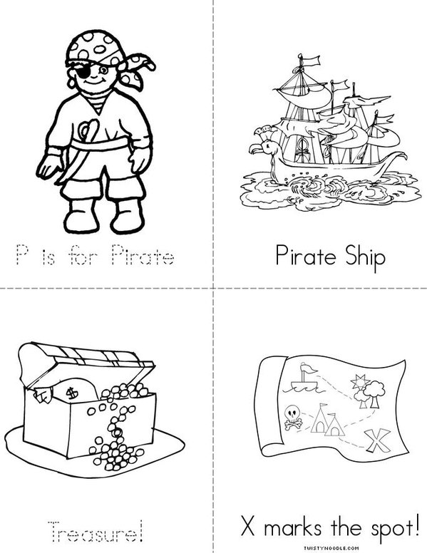 ⚓️Pirates life Mini Book