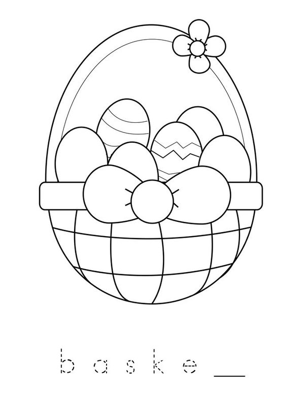 Fill in the missing letters (Easter) Mini Book - Sheet 5