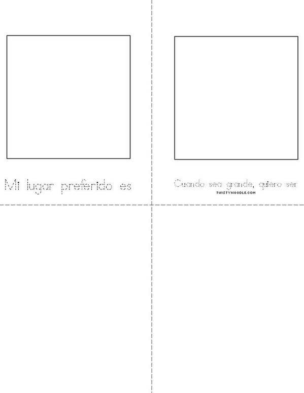 Este soy yo Mini Book - Sheet 2