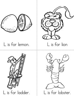 L is for lemon Book