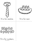 N is for necktie Book