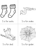 S is for socks Book