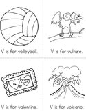 V is for Volleyball Book