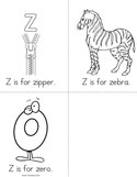 Z is for zipper Book