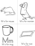 M is for mouse Book