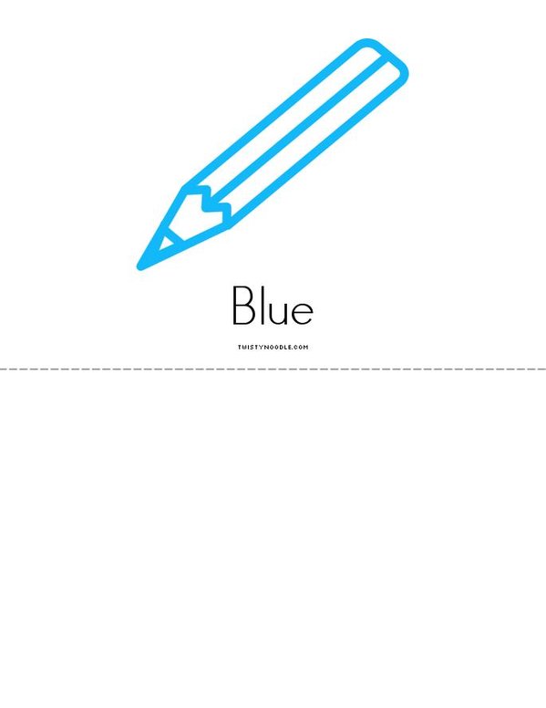 Blue Mini Book - Sheet 3