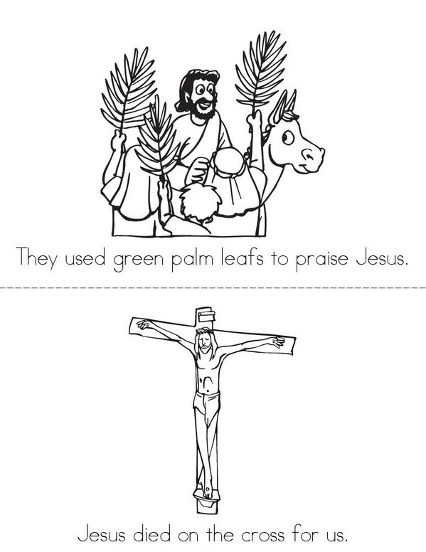 JESUS IS SPECIAL! PRAISE HIM! Mini Book - Sheet 1