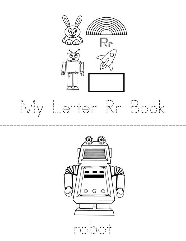 My Rr Book Mini Book - Sheet 1