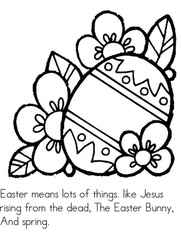 Happy Easter, Nanny & Papa! Mini Book - Sheet 3