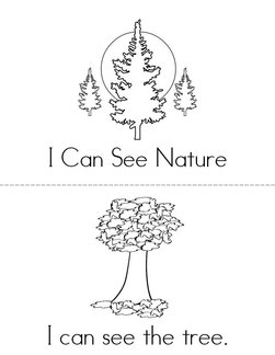 I Can See Nature Book