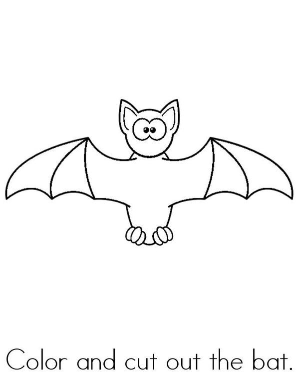 Where is bat? Mini Book - Sheet 5