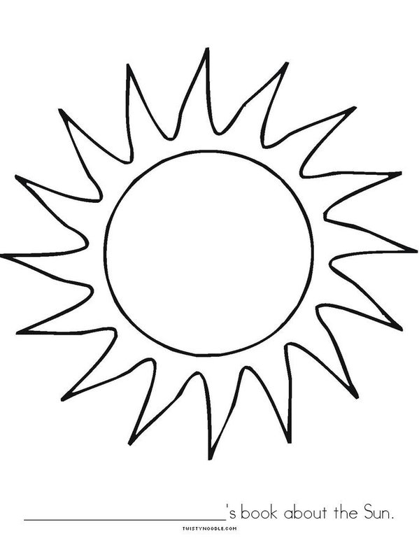 The Sun Mini Book - Sheet 7