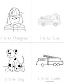F is for Firefighter Book