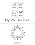 Weather Words Book