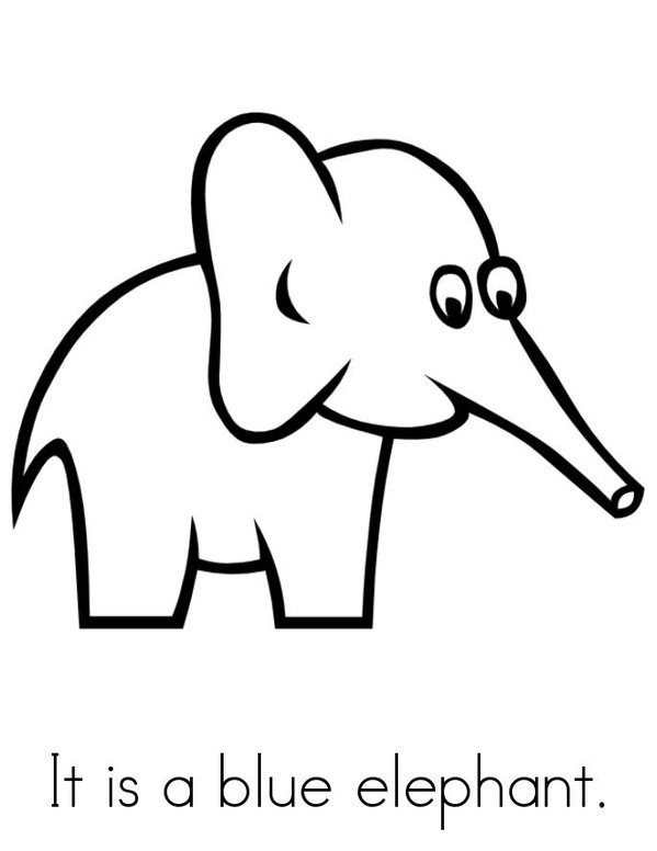 The Elephant Book Mini Book - Sheet 2
