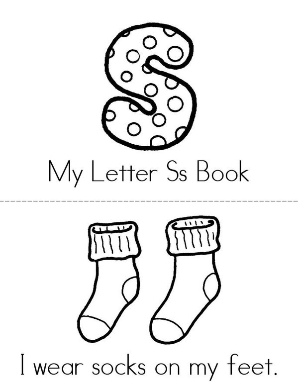 My Ss Book Mini Book - Sheet 1