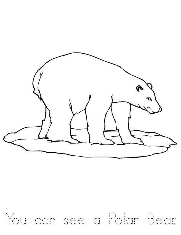 Animals in the Arctic Mini Book - Sheet 1