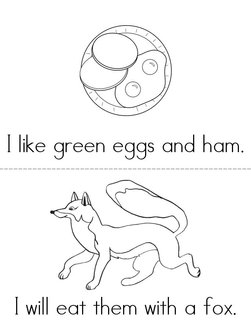 Green Eggs and Ham Book
