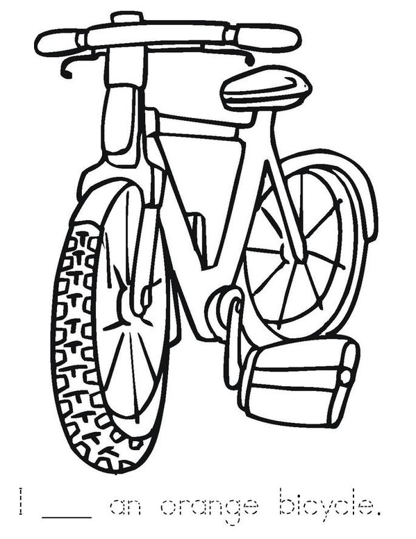 I See Bicycles Mini Book - Sheet 6