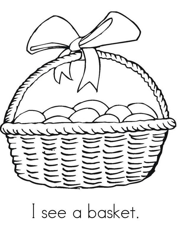 I see Easter! Mini Book - Sheet 7