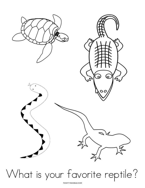 What is a reptile? Mini Book - Sheet 6